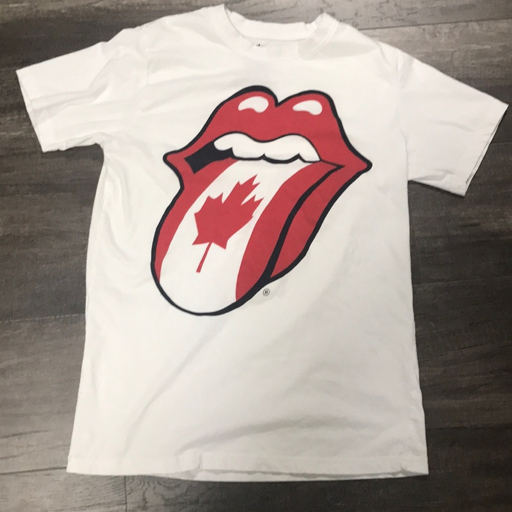 Brand new Rolling Stones Canadian tongue T-shirt
